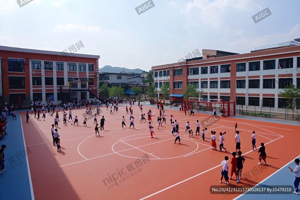 汇佳学校一角