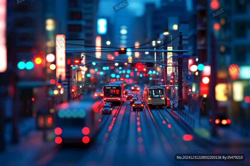 3d立体艺术城市场景
