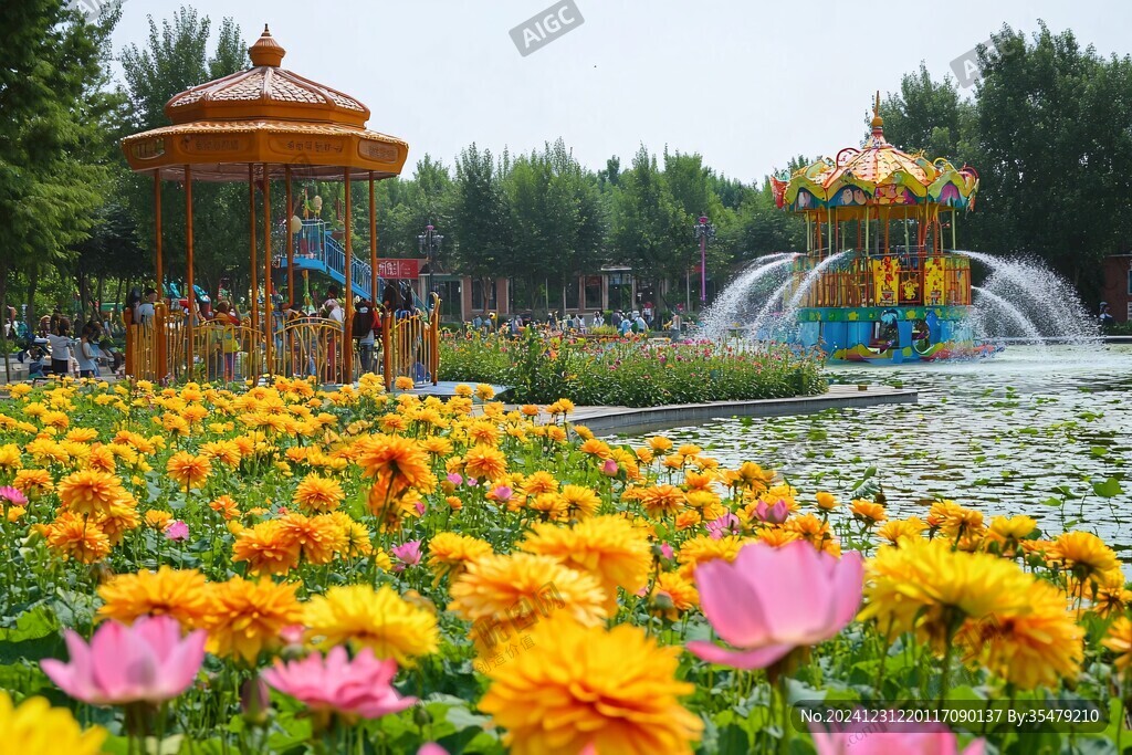 长白岛葵花园