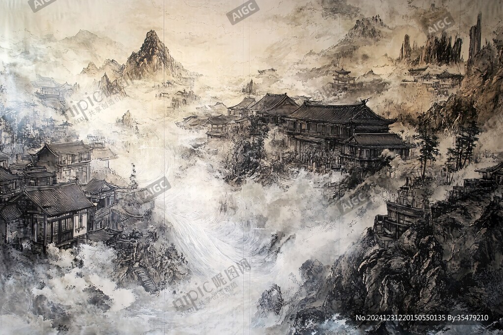 横店手绘