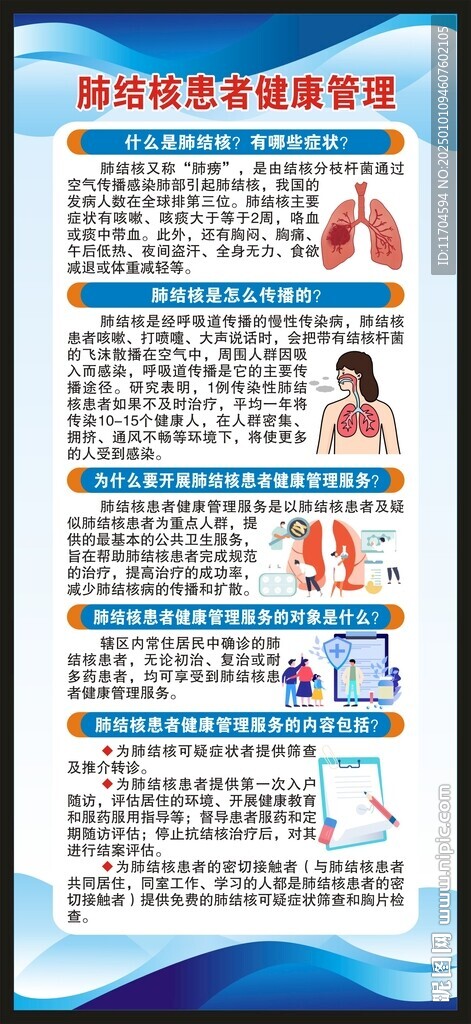 结核病日展架