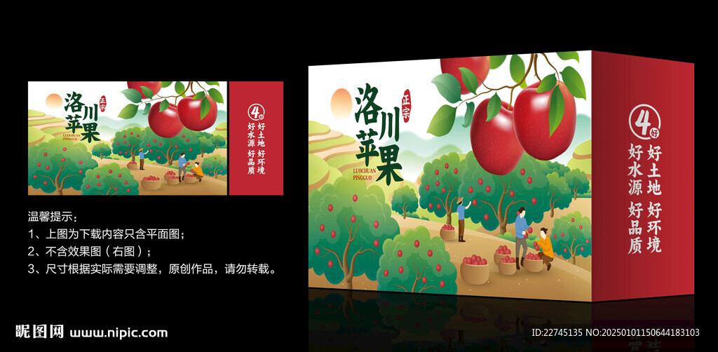 洛川苹果