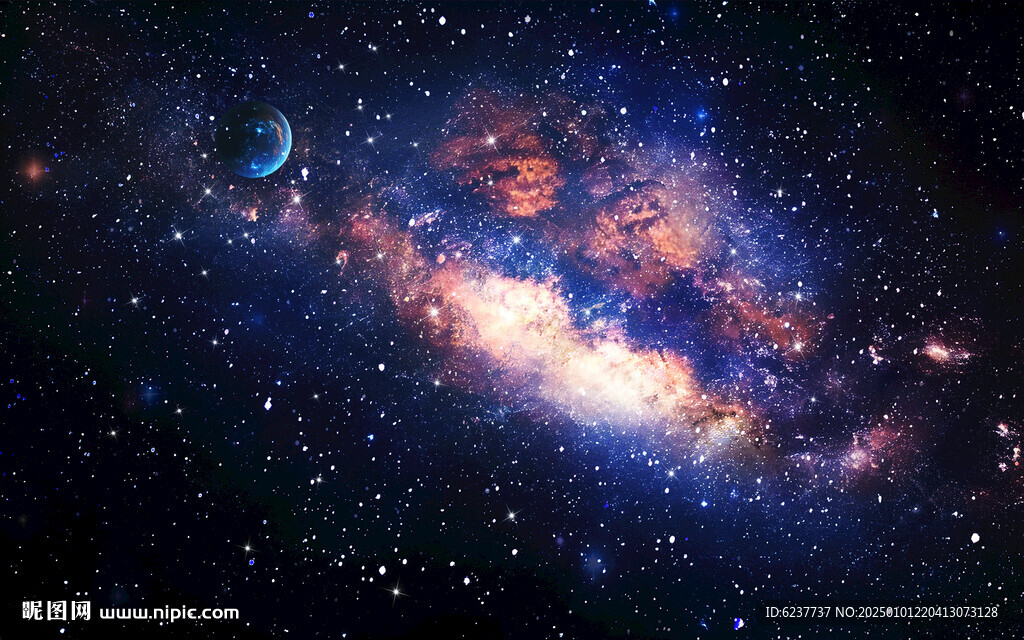 宇宙星空天花软膜背景