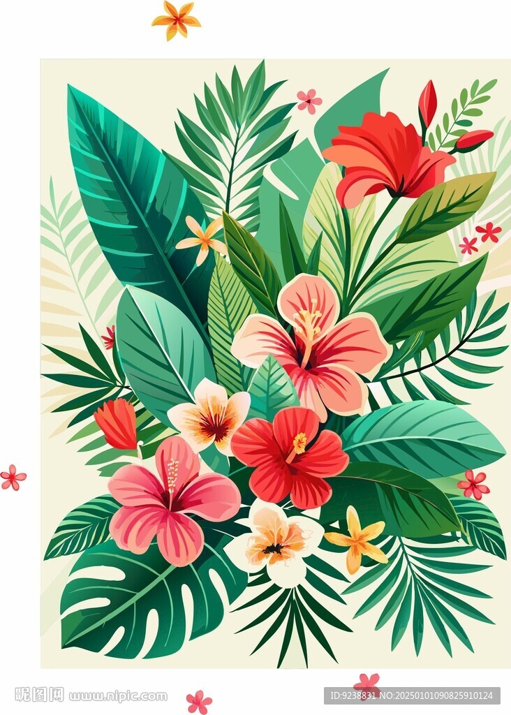 热带花草