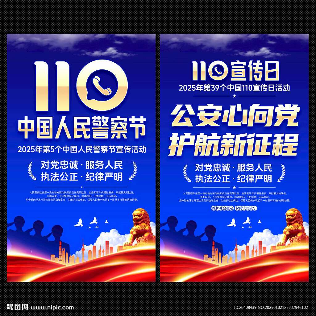 110宣传海报