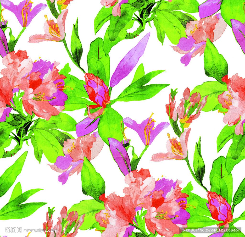 手绘花