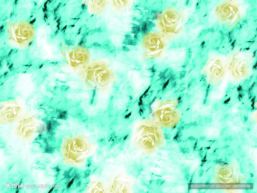 扎染花