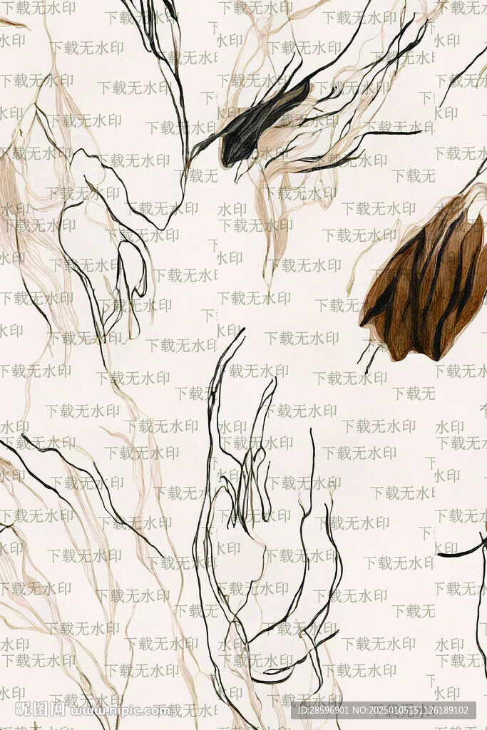 抽象花