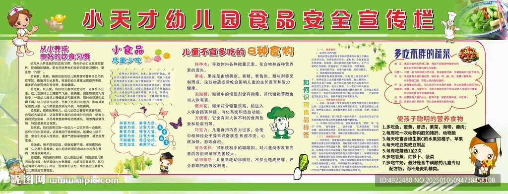 幼儿园食品安全宣传