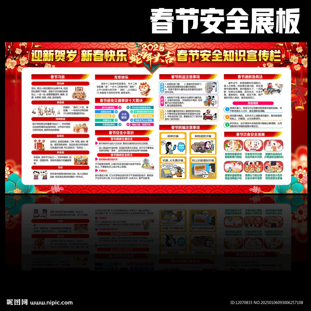 2025春节安全宣传