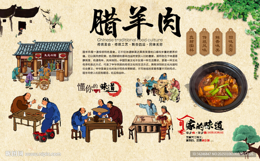 腊羊肉