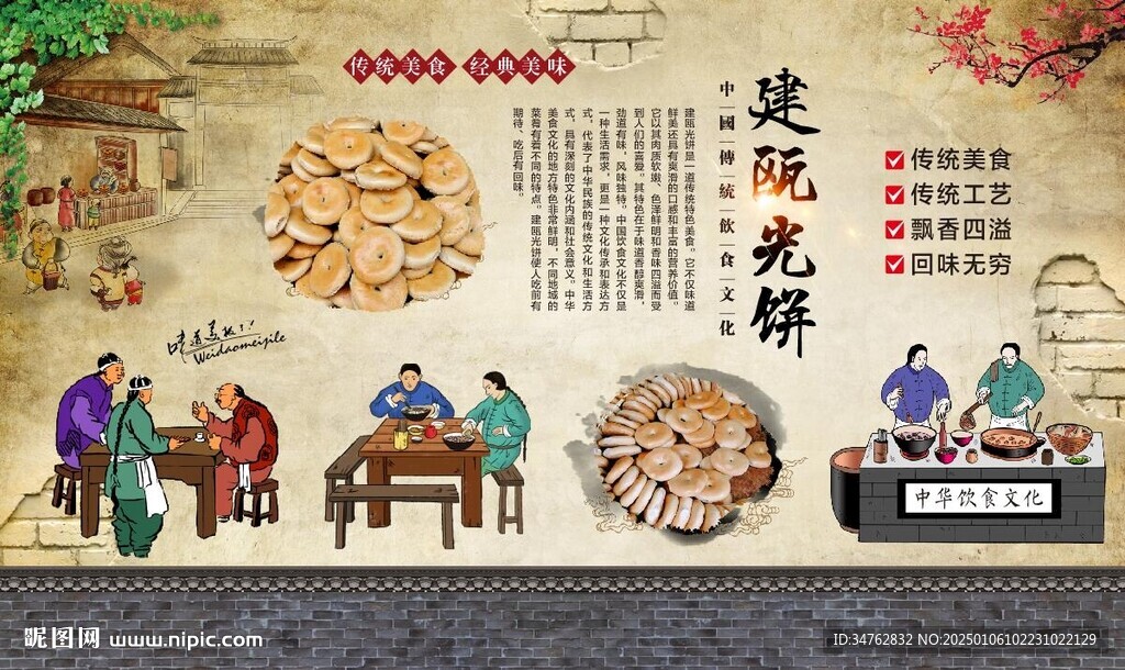 建瓯光饼