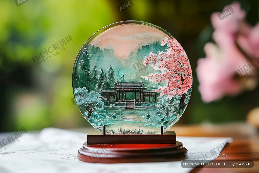水晶球里的风景