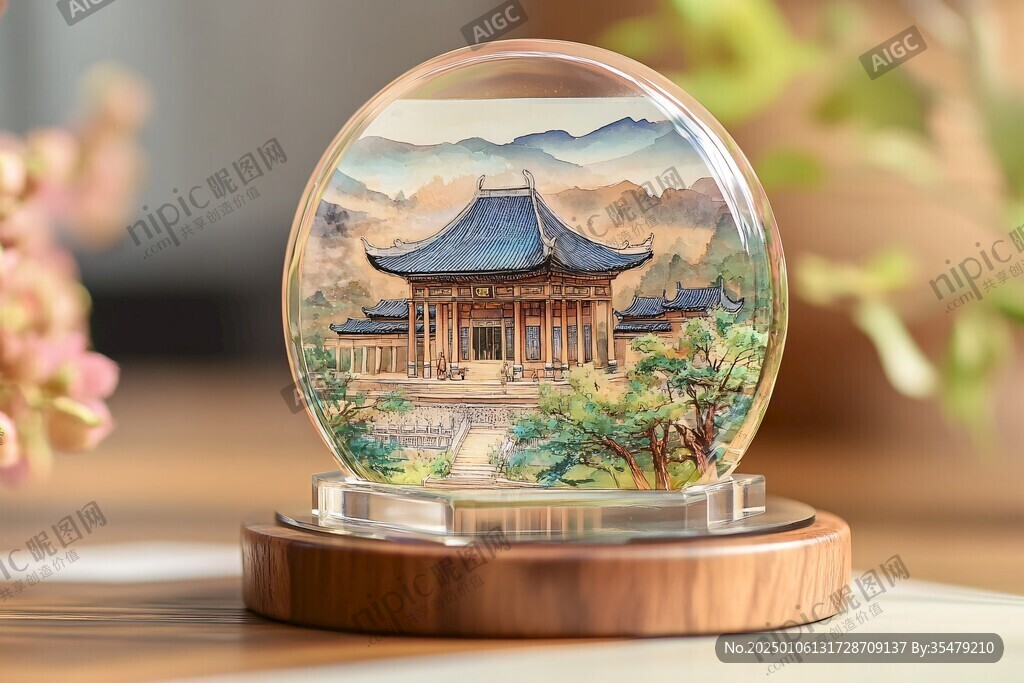 水晶球里的风景