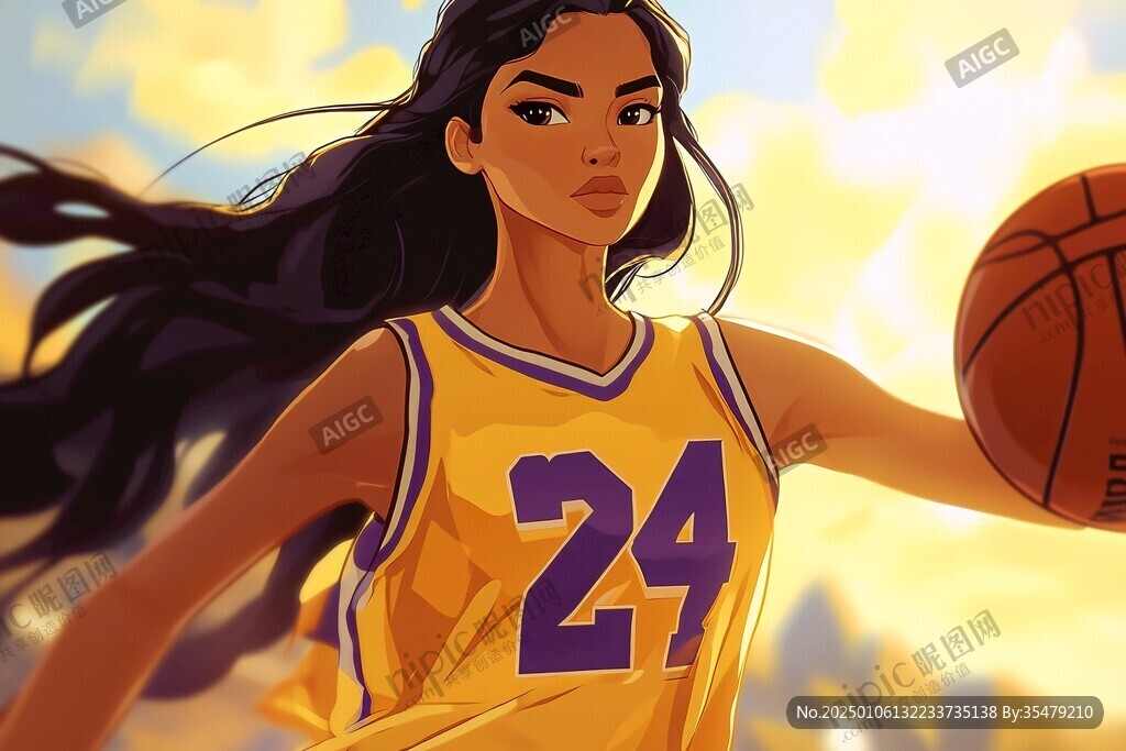 nba插画