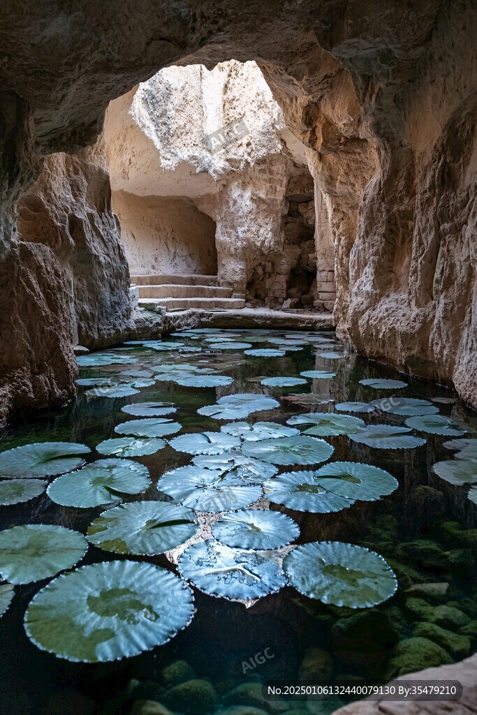 洞穴水池