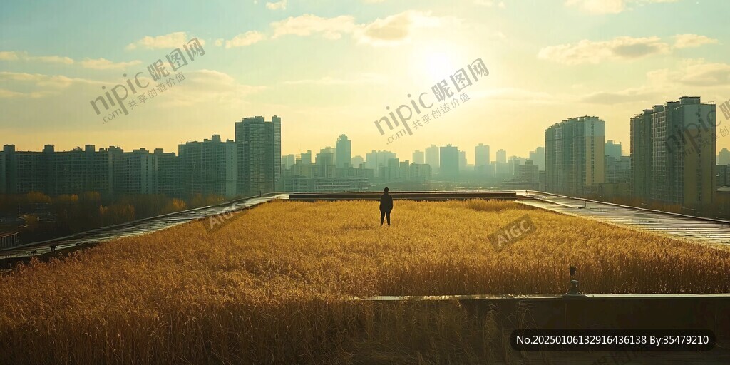 屋顶绿道