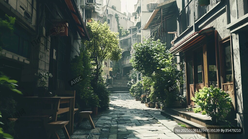 庭院与巷道
