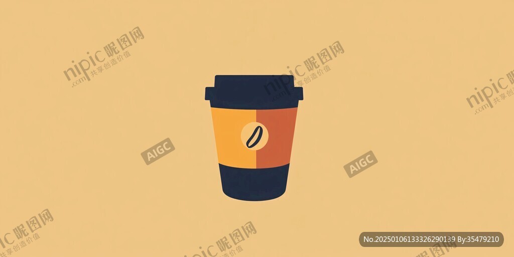 咖啡杯标志设计