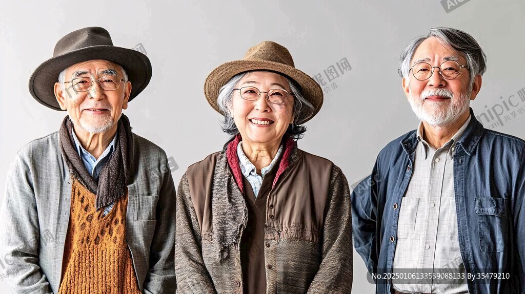 四先生画像