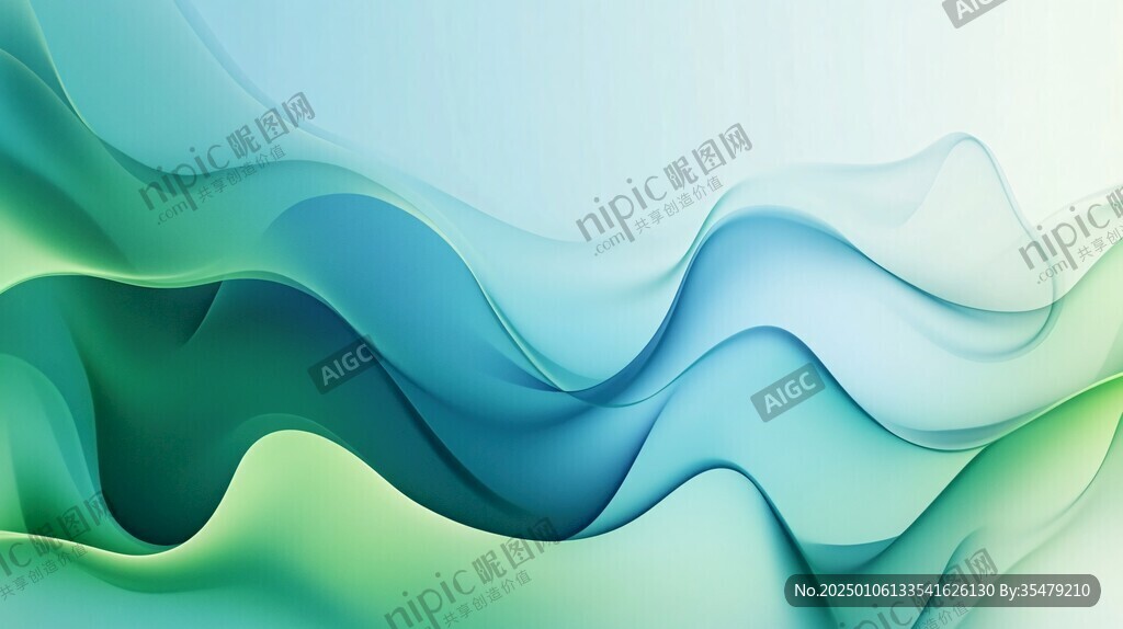 炫彩背景流体线条