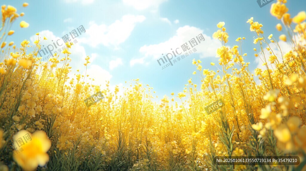 油菜地高清