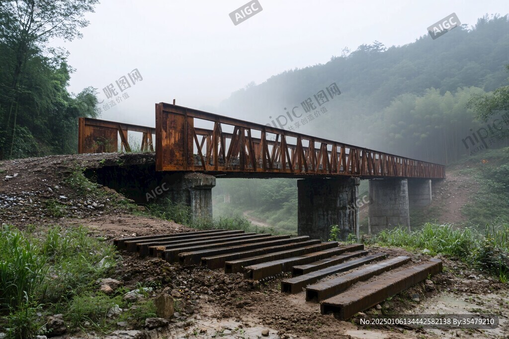 梅岭古道接岭桥