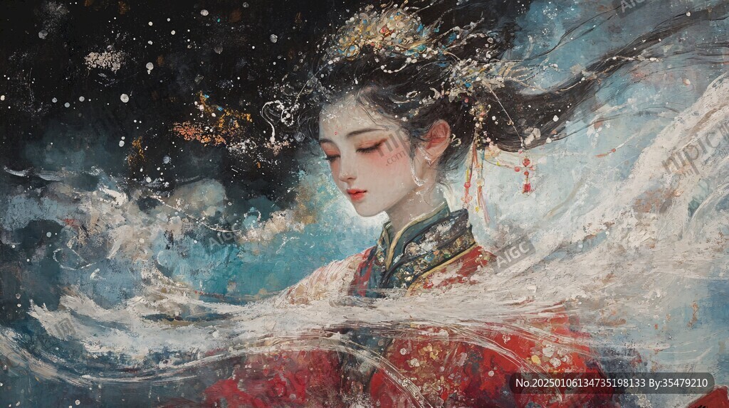 画意虞姬