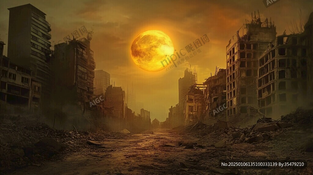 世界末日混乱场景