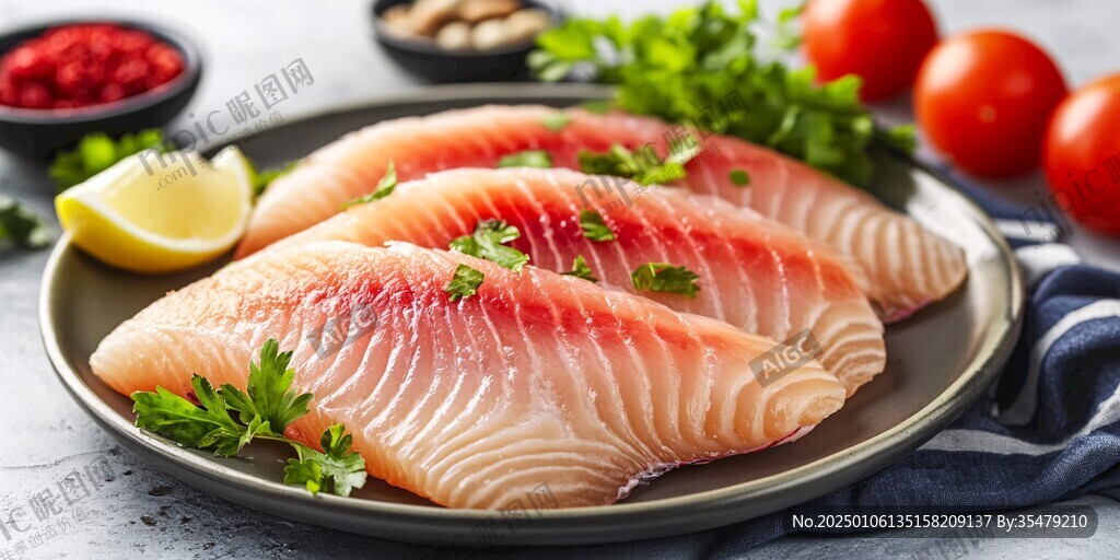 鱼片食材图片