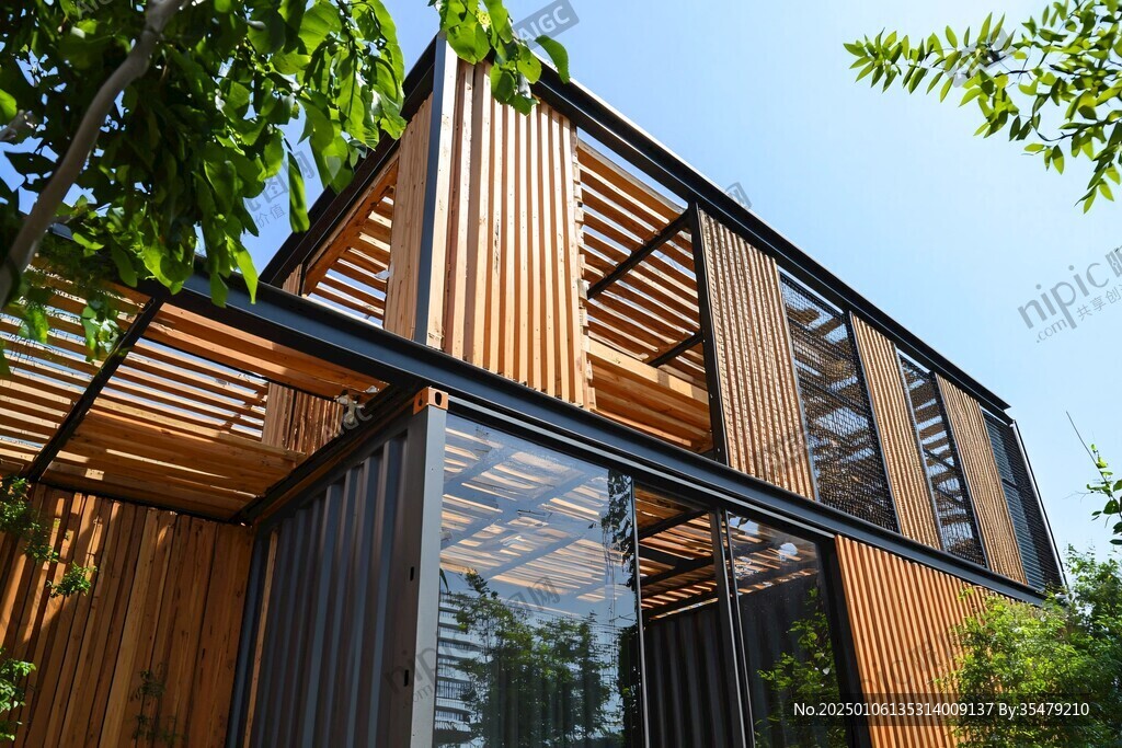 钢木结构建筑