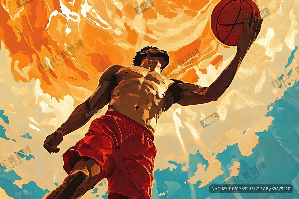 nba插画