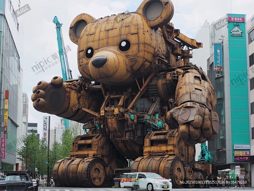 高达巨大模型