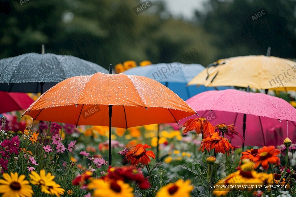 高清雨伞素材