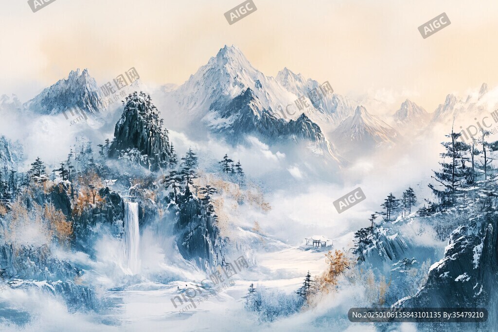 大气高清意境山水