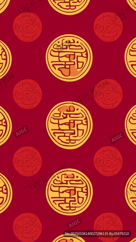 福气底纹