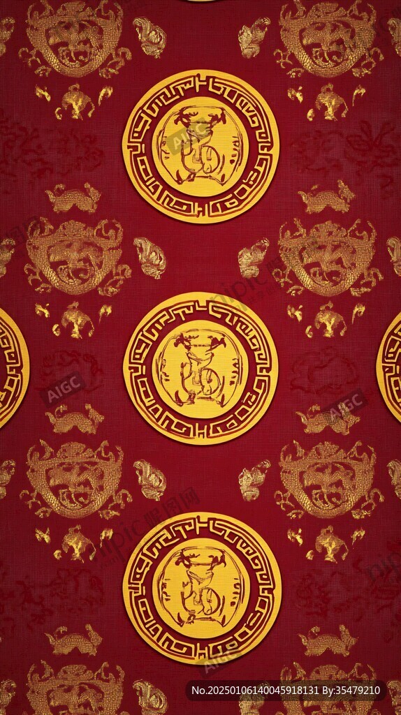 皇家王室包装底纹