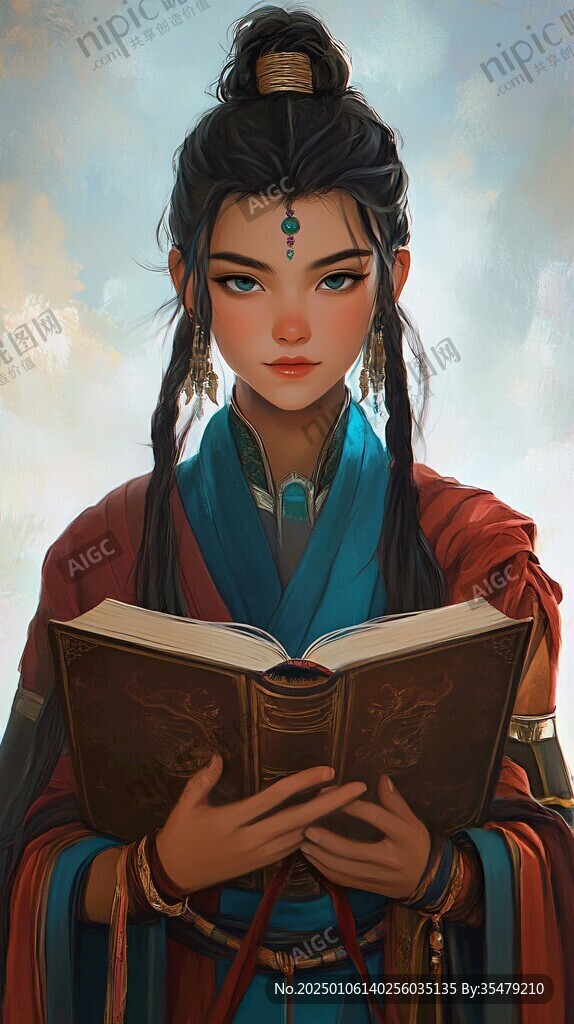板绘人像