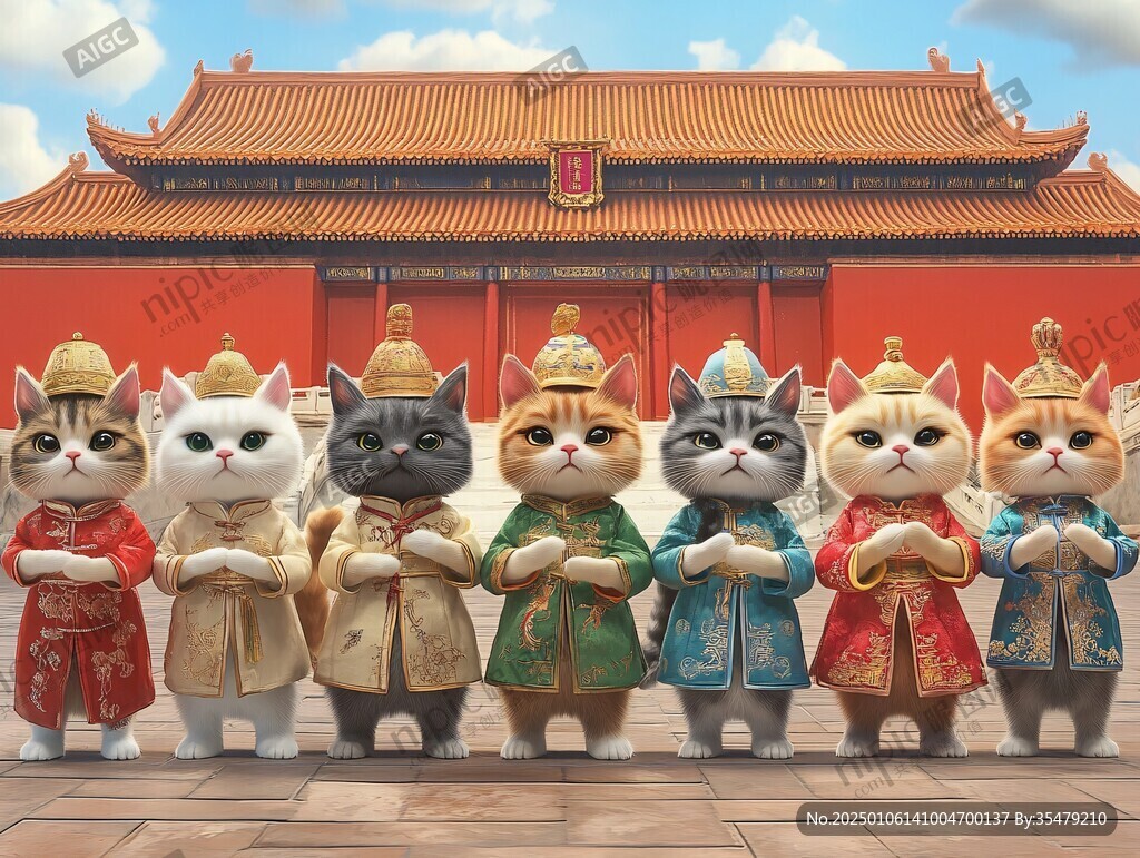 故宫猫造型