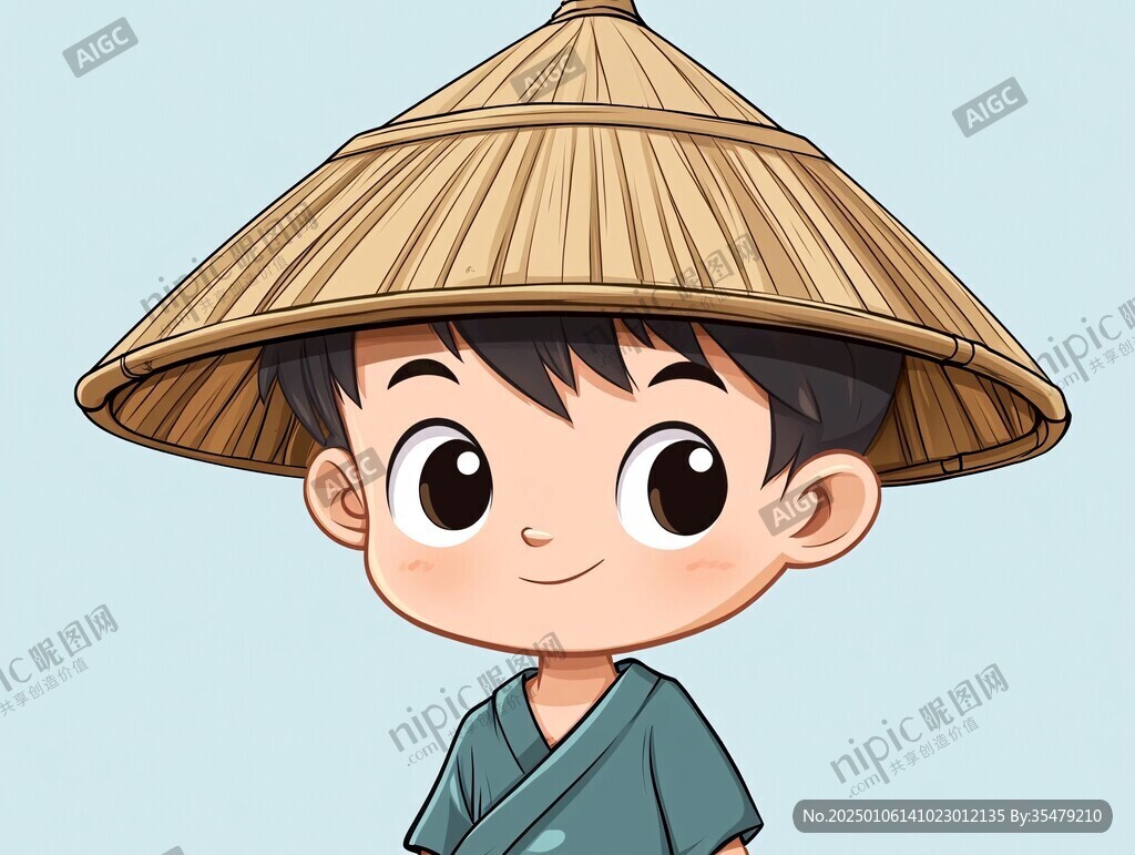 q版壮族男孩