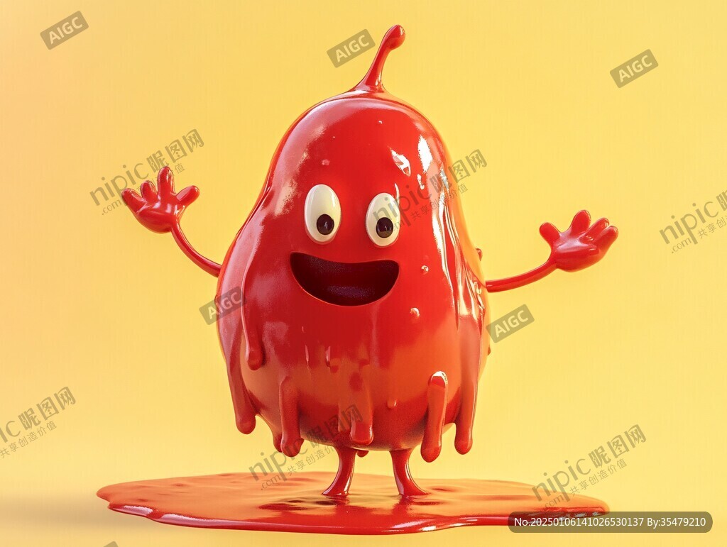情绪拟人3d元素