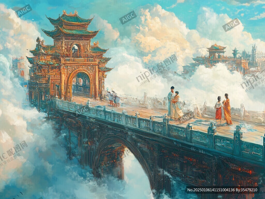 古风仙境天上宫阙