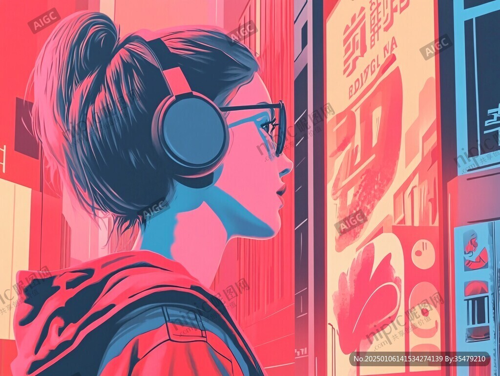 vr插画
