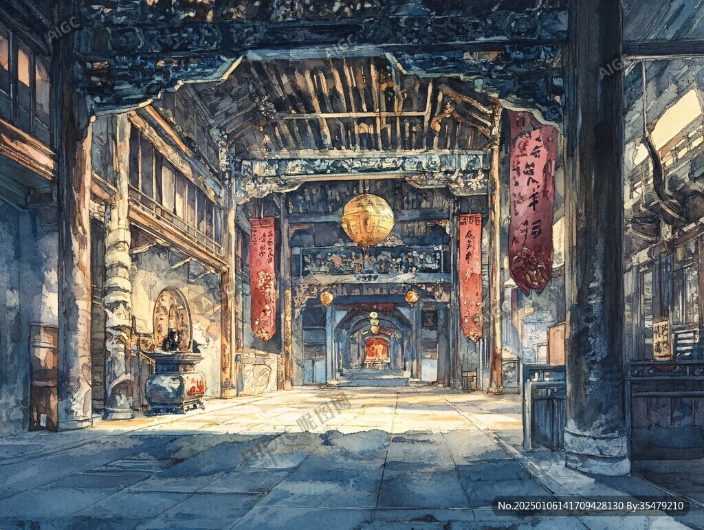 横店手绘