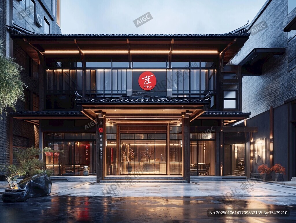 中式酒店酒楼