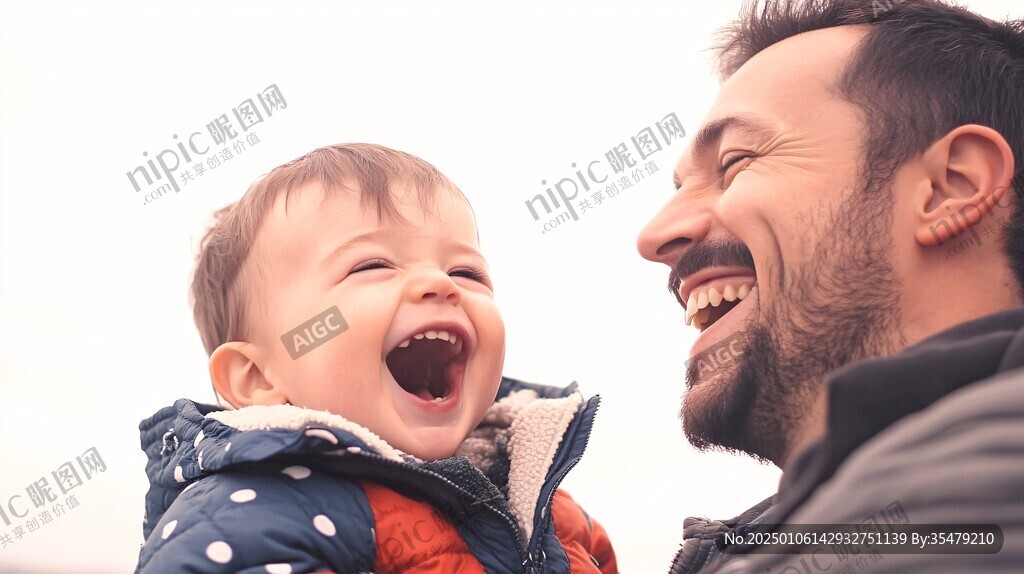 父亲与小孩