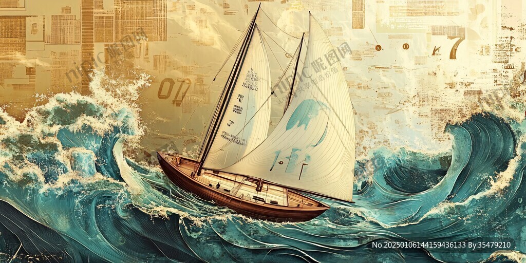 乘风破浪立体效果