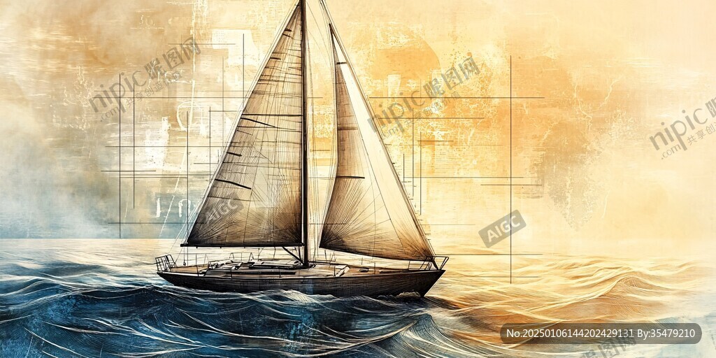 扬帆远航背景
