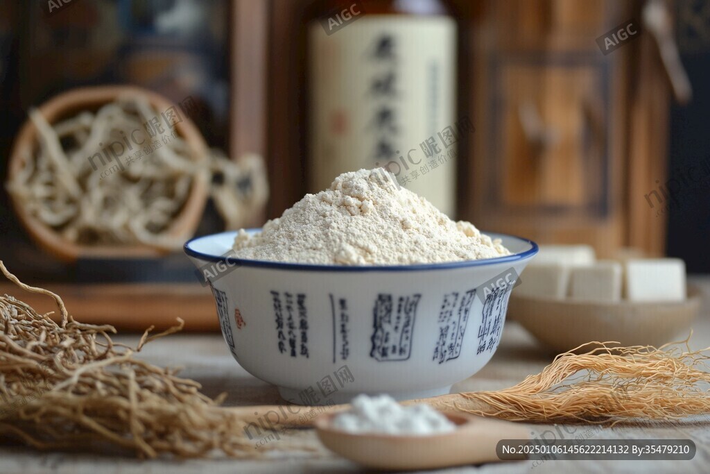 怀山药粉