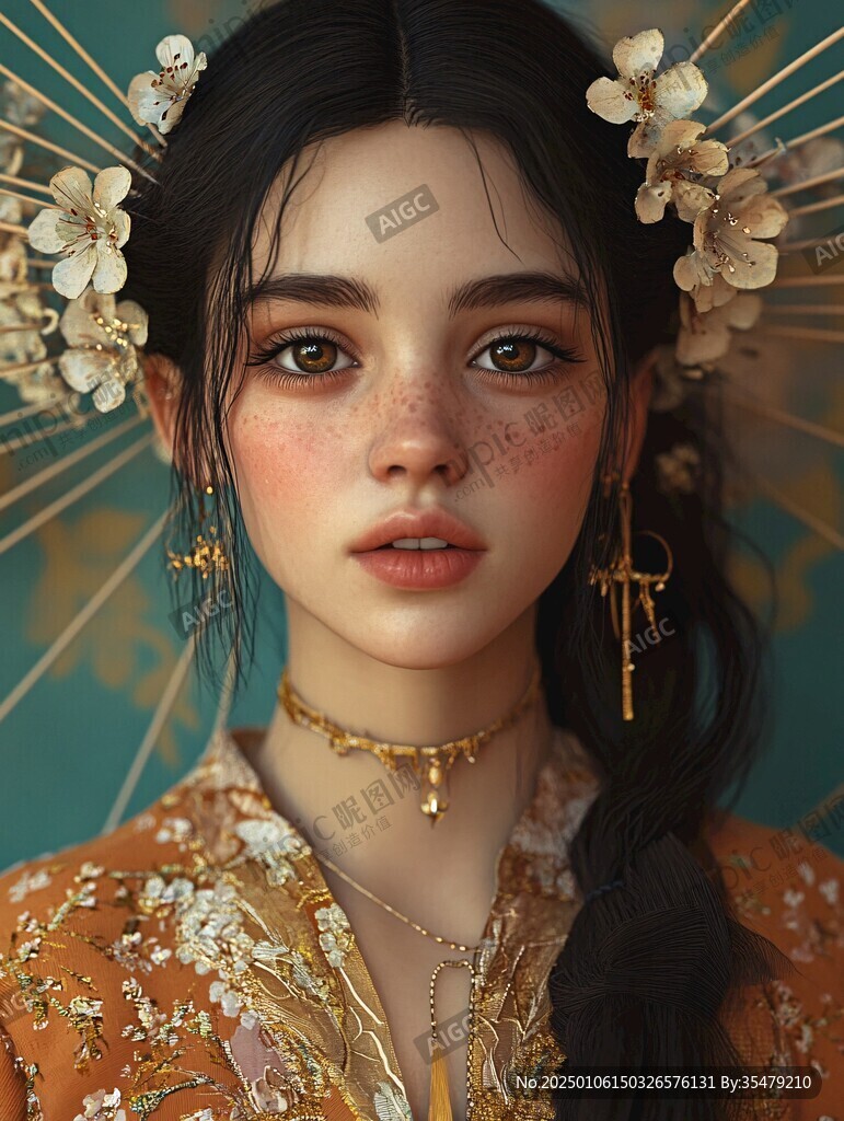 厚涂少女